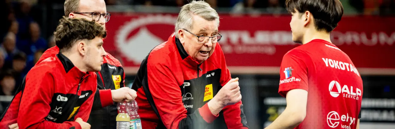 Interview with Helmut Hampl (Head Coach of TTC OE Clarity Telefonie-Systeme Bad Homburg)