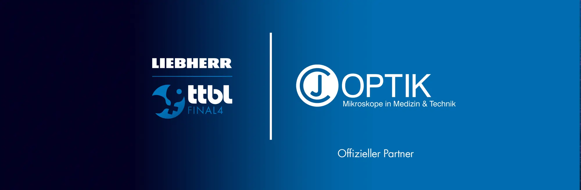 Tischtennis Bundesliga (TTBL) gewinnt CJ-Optik als Partner für das Liebherr TTBL Final4 2026
