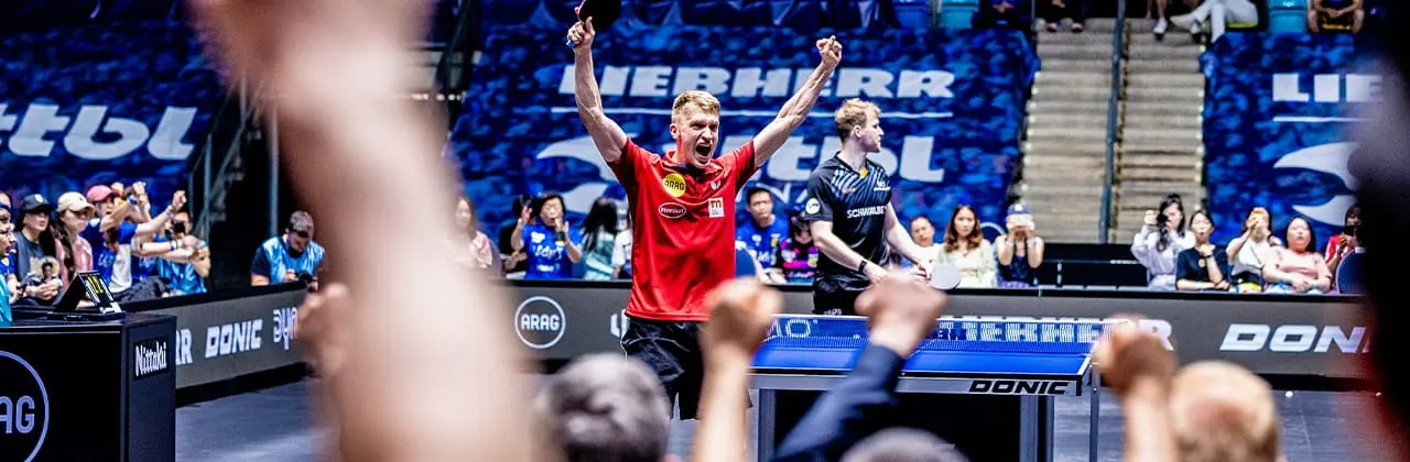 Liebherr TTBL Final4: Düsseldorf kämpft sich ins Finale | Zweites Halbfinale im Anschluss